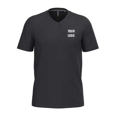T shirt V hals korte mouwen