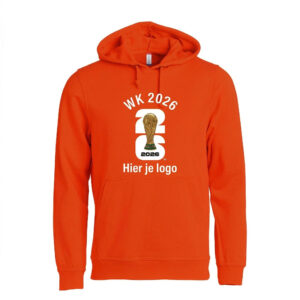 Clique Basic Hoody Oranje