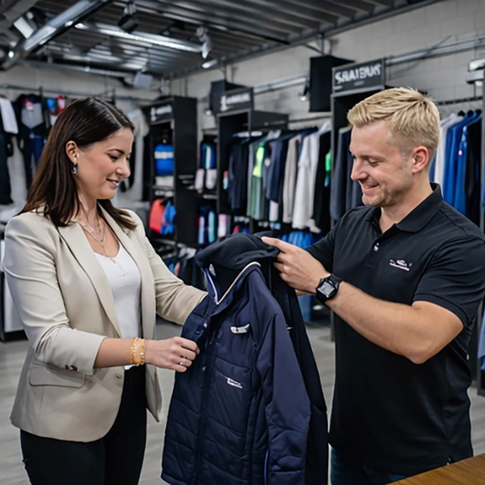 Promokledinghuis showroom