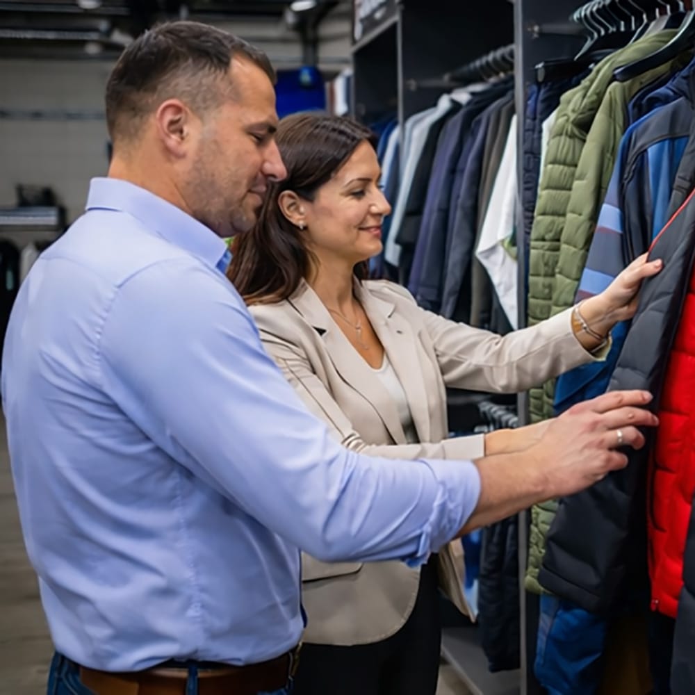 promo kledinghuis verkoop vierkant