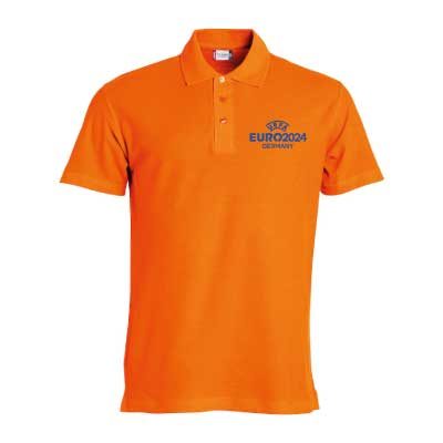 clique basic polo oranje