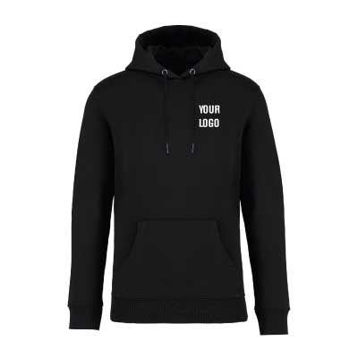 ecologische sweater met capuchon