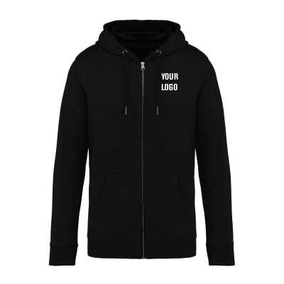 ecologische zipsweater