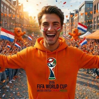 hoodie oranje wk 2026 square